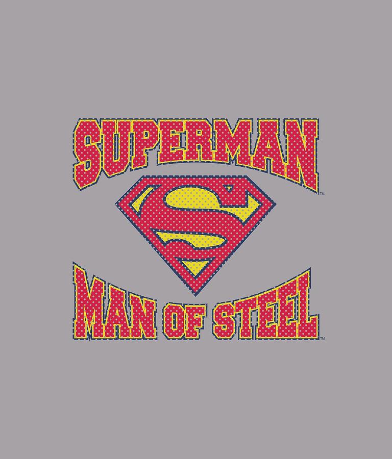 Man Of Steel Digital Art - Superman - Man Of Steel Jersey by Brand A