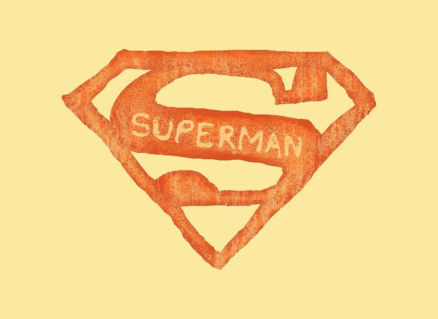 Man Of Steel Digital Art - Superman - Roughen Shield by Brand A