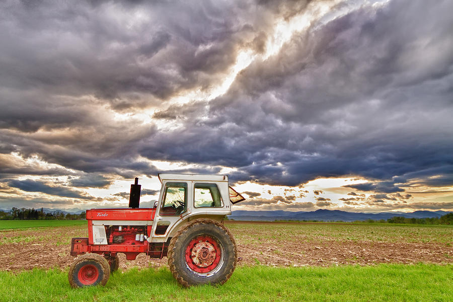 Farming Photograph - Superman Skies by James BO Insogna
