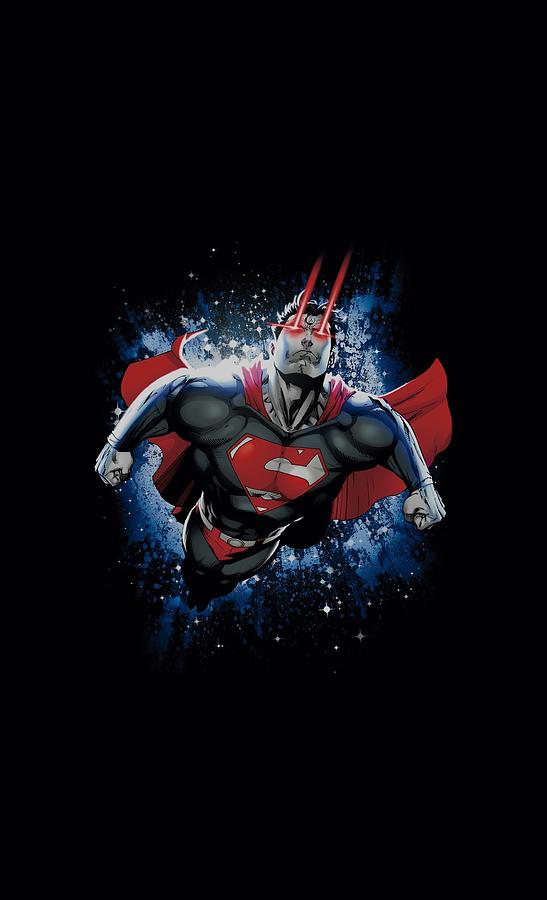 Superman Digital Art - Superman - Stardust by Brand A Superman Digital Art - Superman - Stardust by Brand A