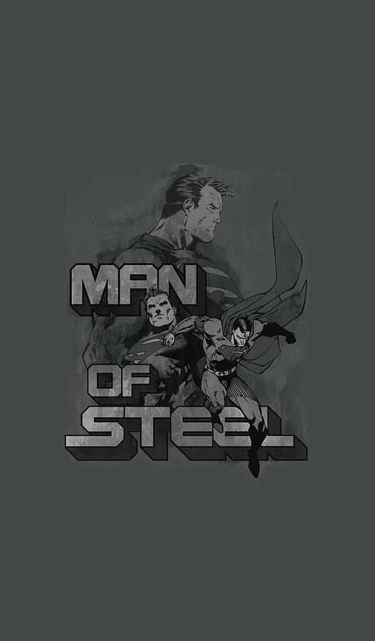 Man Of Steel Digital Art - Superman - Steel Poses by Brand A