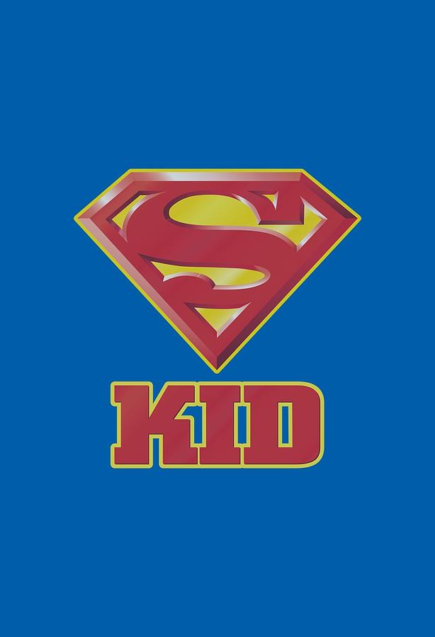 Man Of Steel Digital Art - Superman - Super Kid by Brand A