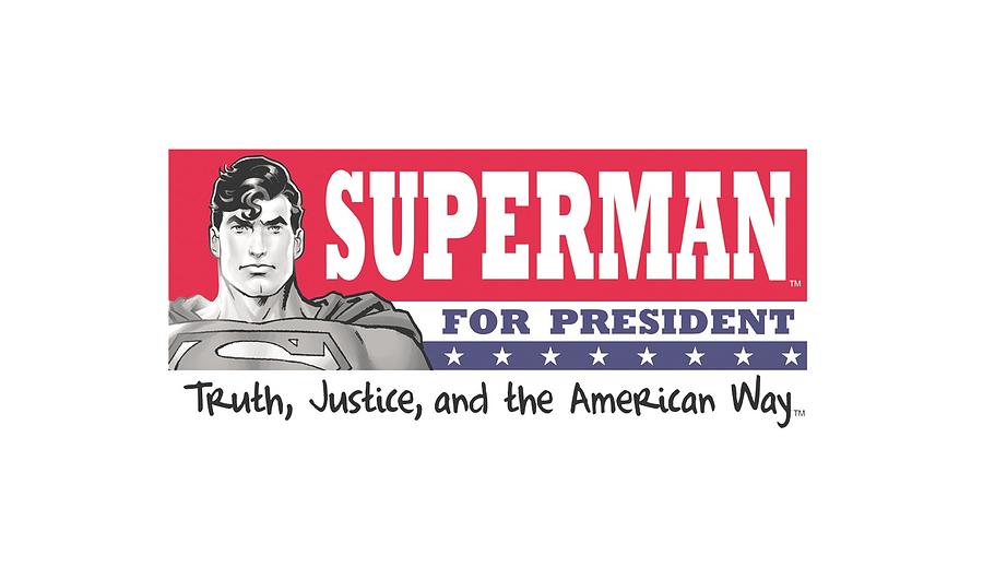 Man Of Steel Digital Art - Superman - Superman For President by Brand A