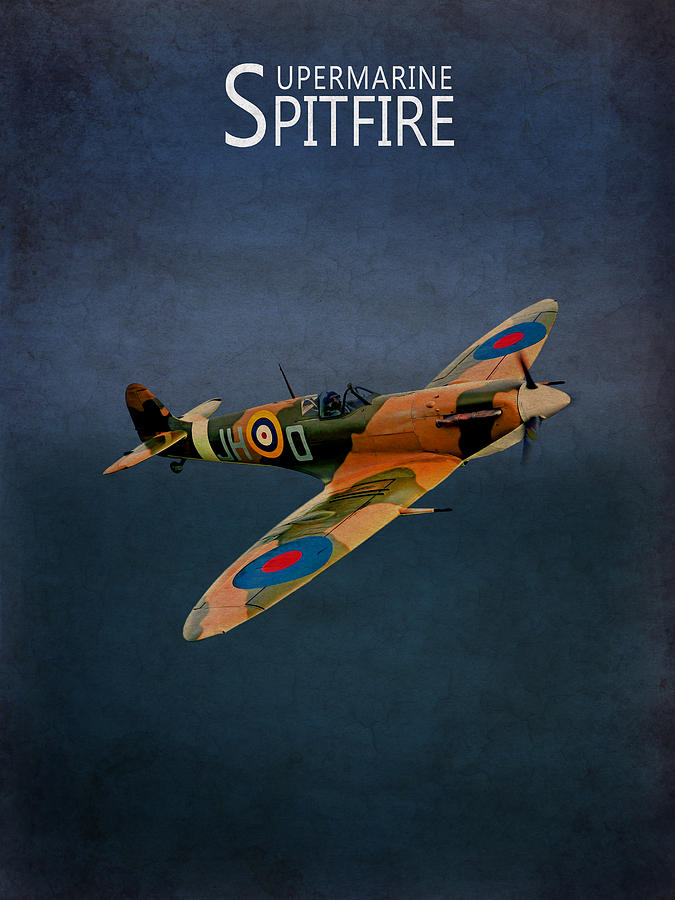 Transportation Photograph - Supermarine Spitfire by Mark Rogan