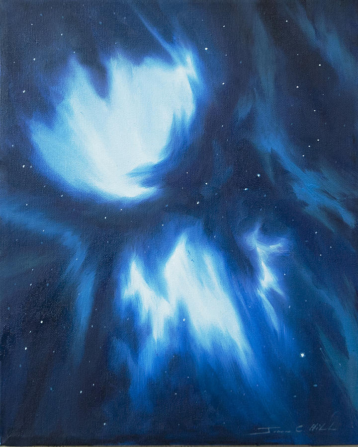 Supernova Explosion Painting by James Hill