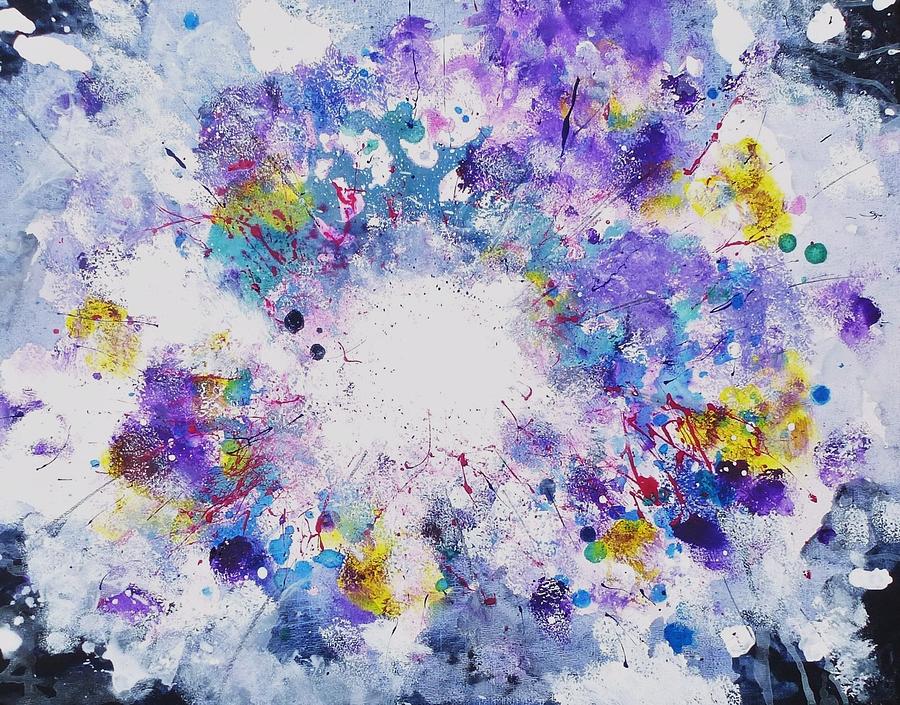 Supernova I Painting by Nigel Radcliffe