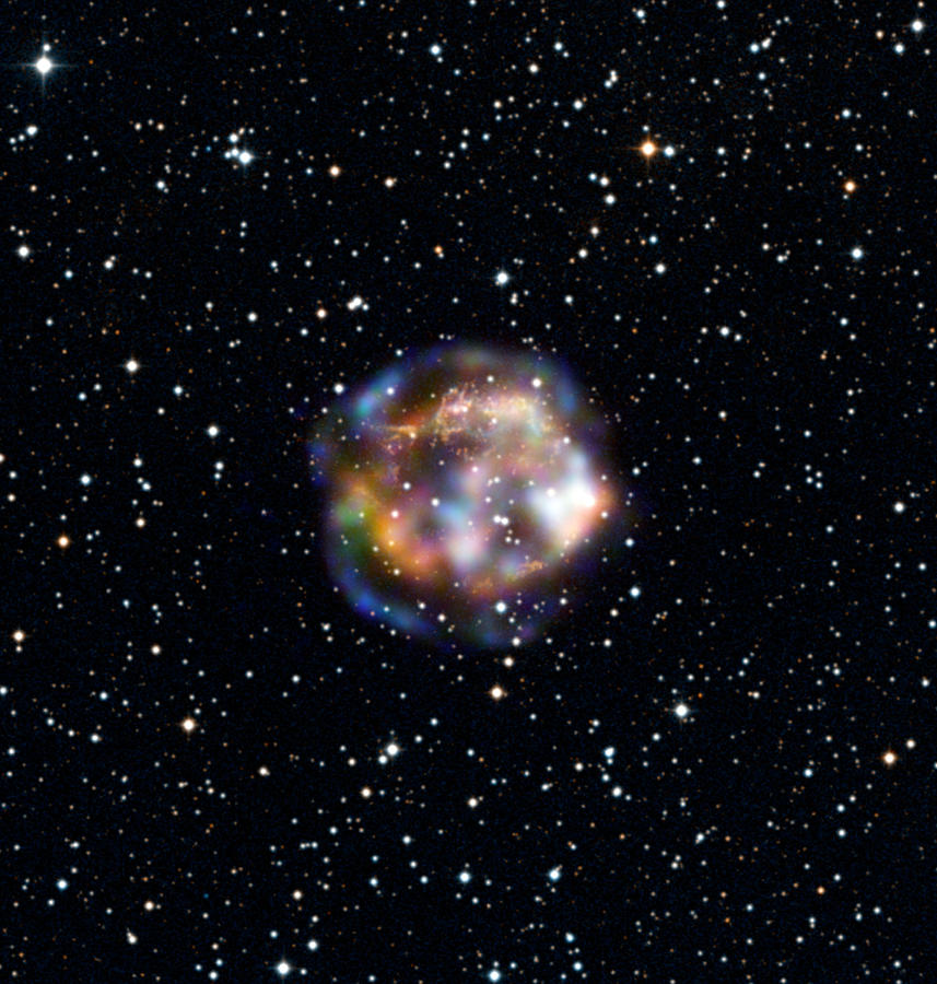 Supernova Remnant Cassiopeia Photograph by Science Source