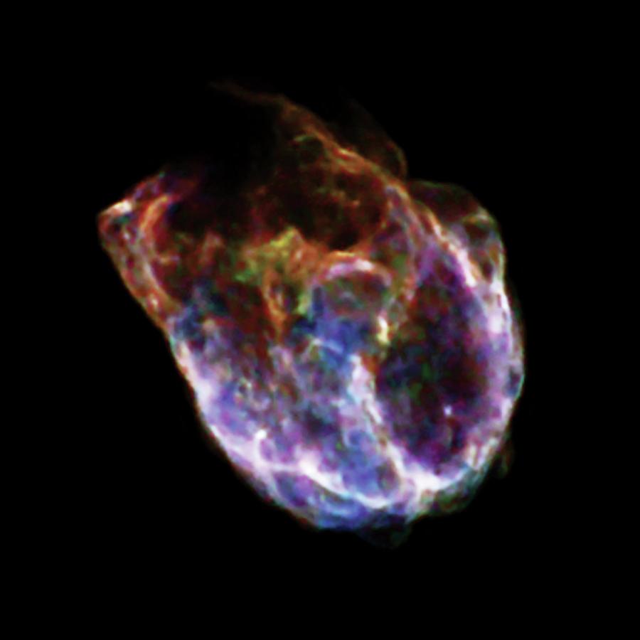 Supernova Remnant N132d Photograph by Nasa/cxc/ncsu/k. J. Borkowski Et ...