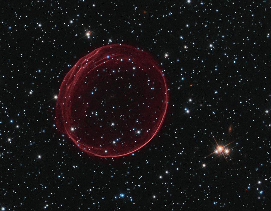 Space Photograph - Supernova Remnant by Nasa/esa/stsci/science Photo Library