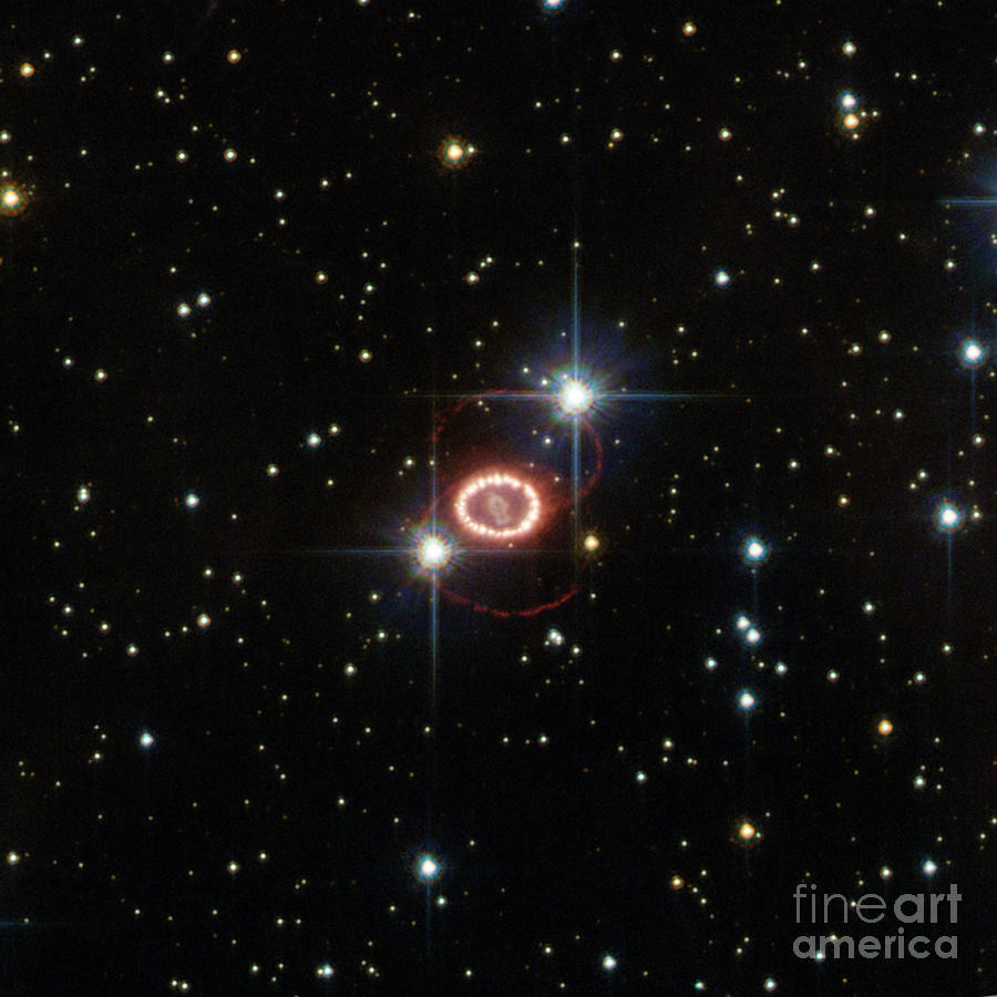 Supernova Sn 1987a Photograph by Science Source