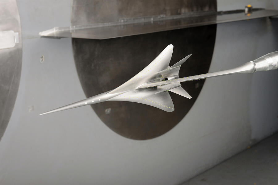 Supersonic Plane Concept Testing Photograph by Nasa/dominic Hart