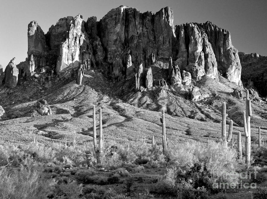 Superstition Sunset Photograph By Jim Chamberlain - Fine Art America