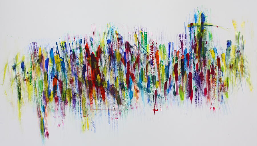 Abstract Painting - Supplication by Tom Atkins
