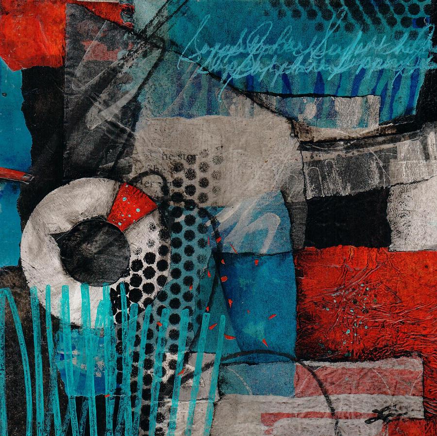 Collage Mixed Media - Support Her by Laura  Lein-Svencner