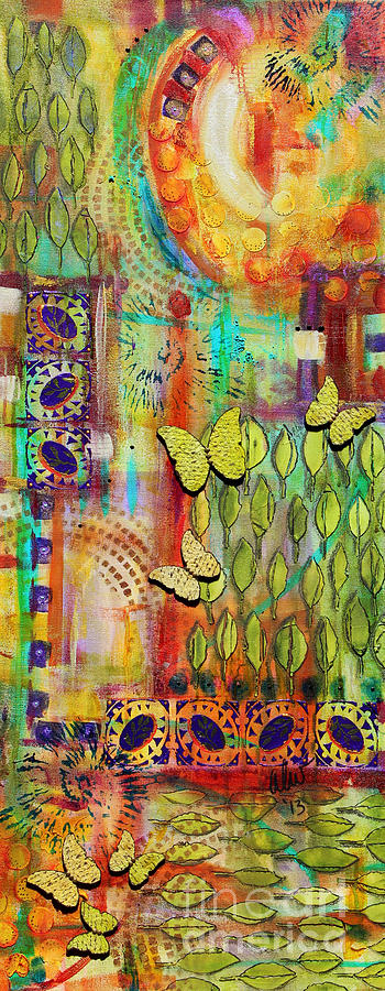 Supreme Blessings Mixed Media by Angela L Walker