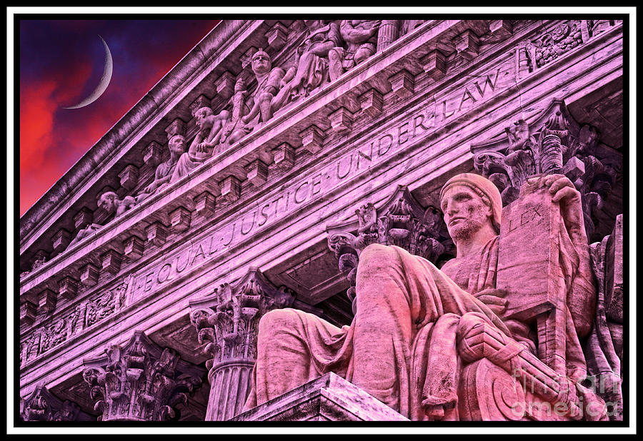Supreme Court Equal Justice Photograph by Joseph J Stevens