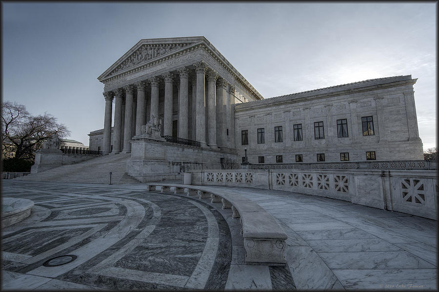 Supreme Court Photograph by Erika Fawcett