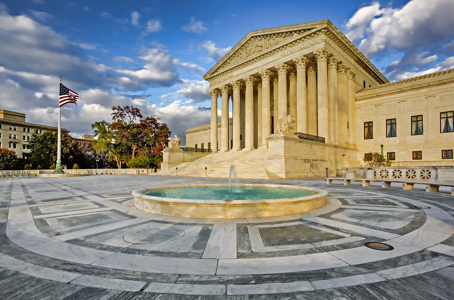 Architecture Photograph - Supreme Court Of The United States by Susan Candelario