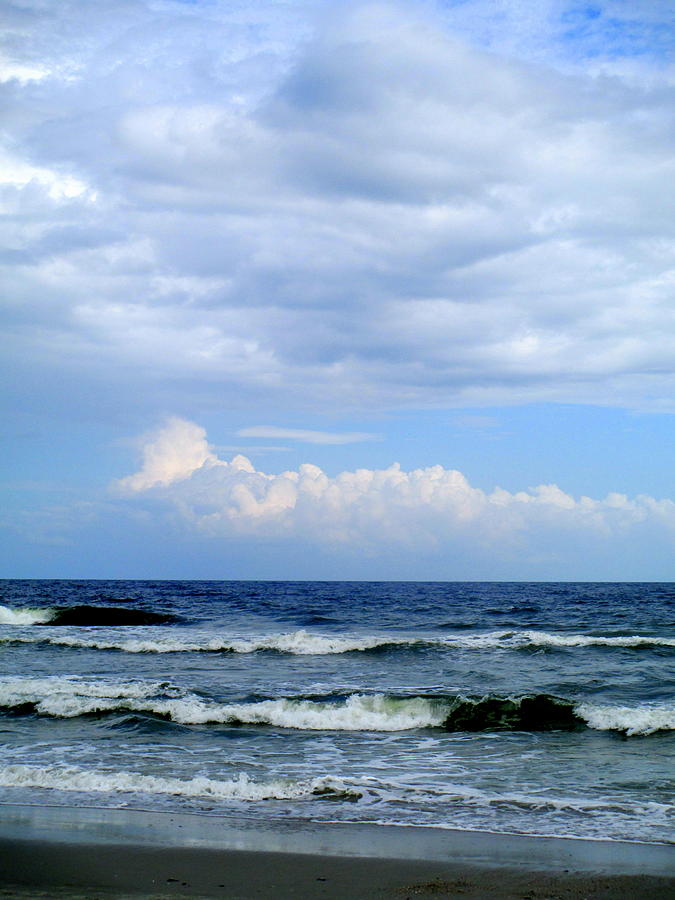 Beach Photograph - Surf And Sky by Randall Weidner