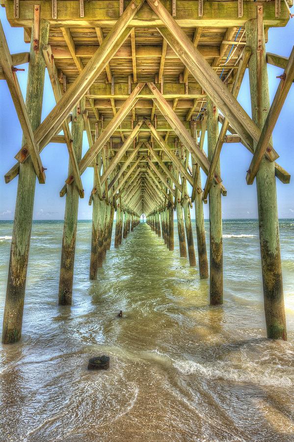 Surf City Pier Photograph by Chris Modlin