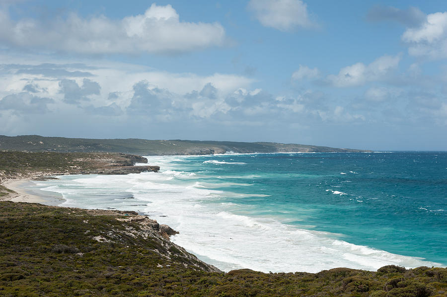 Surf On The Beach, Southern Ocean Photograph by Panoramic Images - Fine ...