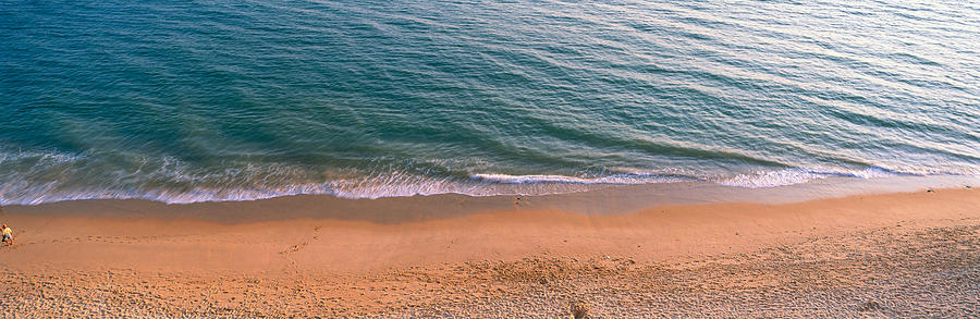 Beach Photograph - Surf The Algarve Portugal by Panoramic Images