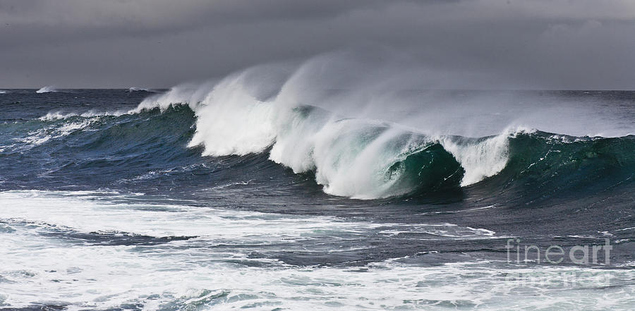 Surf Zone at the Barents Sea Coast Photograph by Heiko Koehrer-Wagner