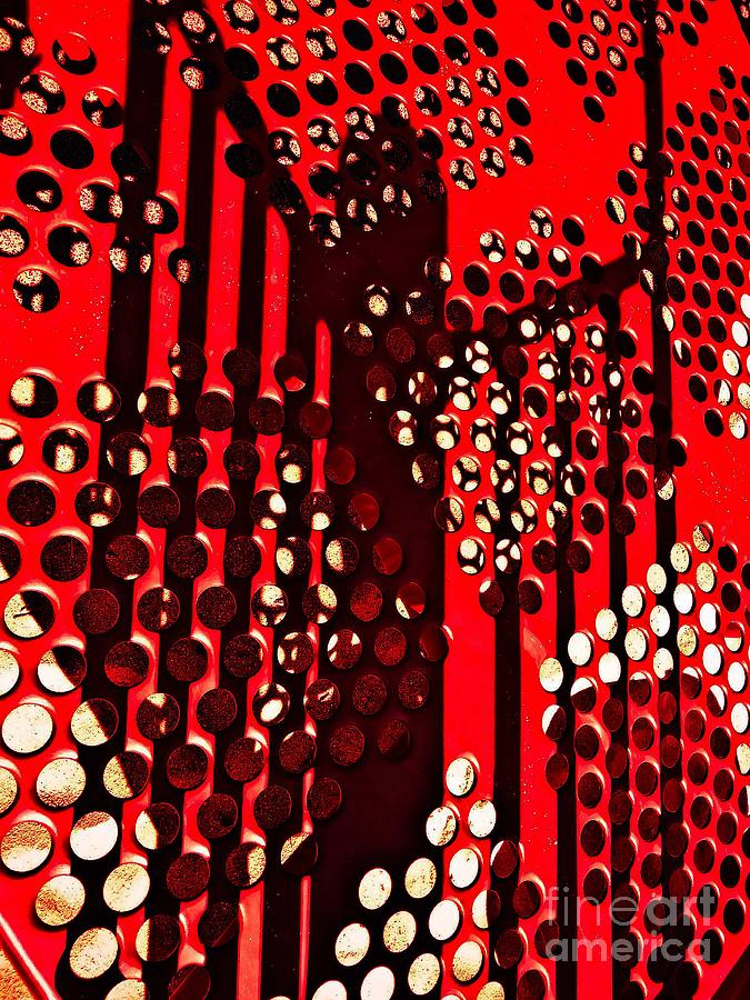 Abstract Digital Art - Surface No. 12 Reddish Version by Fei A