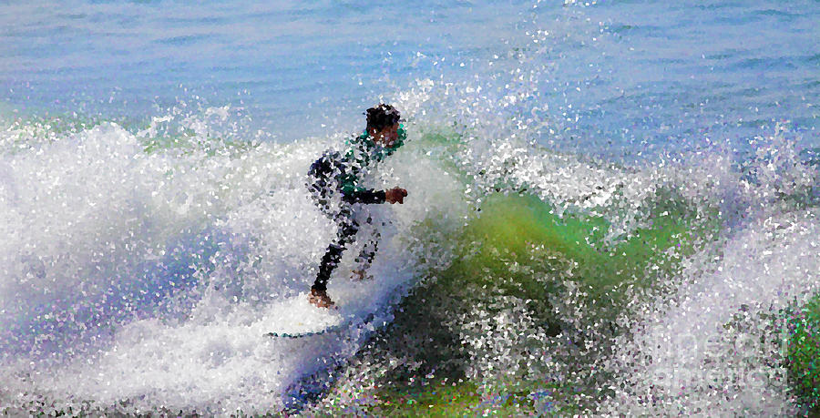 Surfer 2 Photograph by Nicholas Burningham