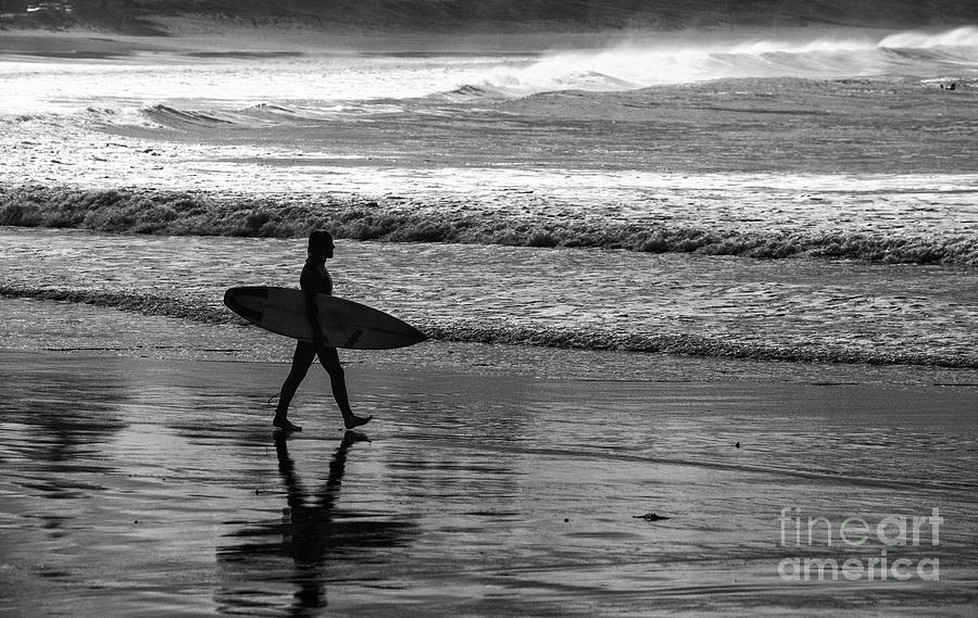 Surfer at Palm Beach Photograph by Sheila Smart Fine Art Photography