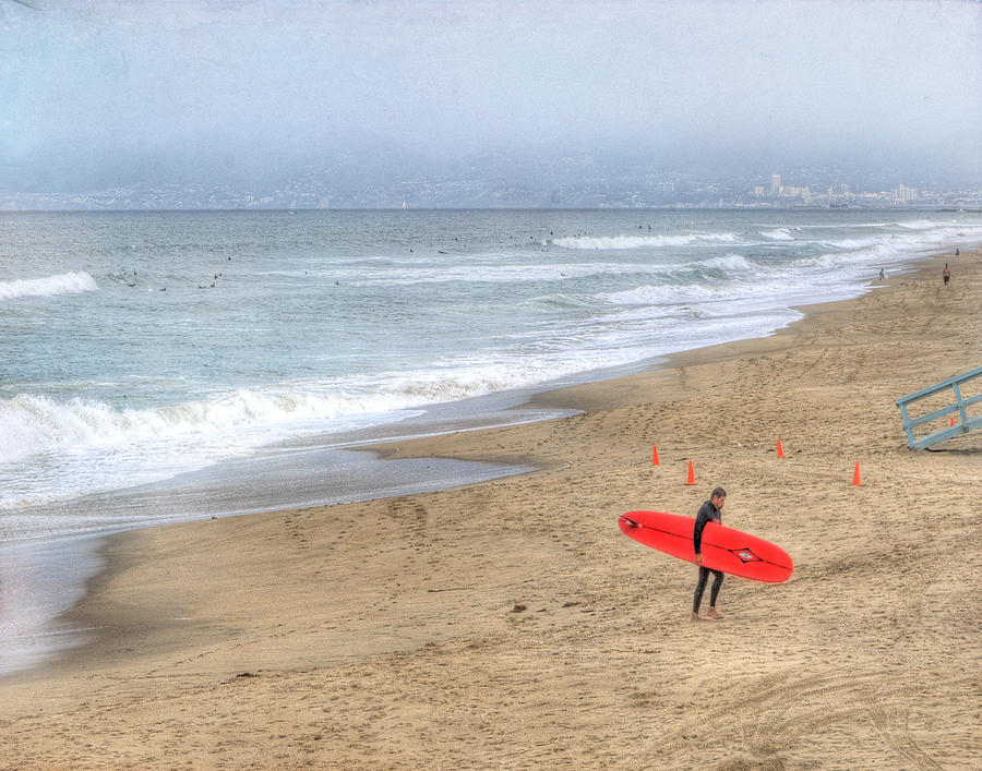 Los Angeles Photograph - Surfer Boy by Juli Scalzi