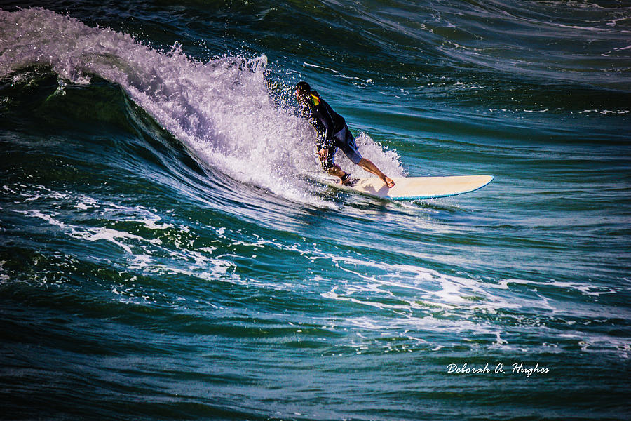 Surfer Photograph - Surfer Dude 14 by Deborah Hughes Surfer Photograph - Surfer Dude 14 by Deborah Hughes