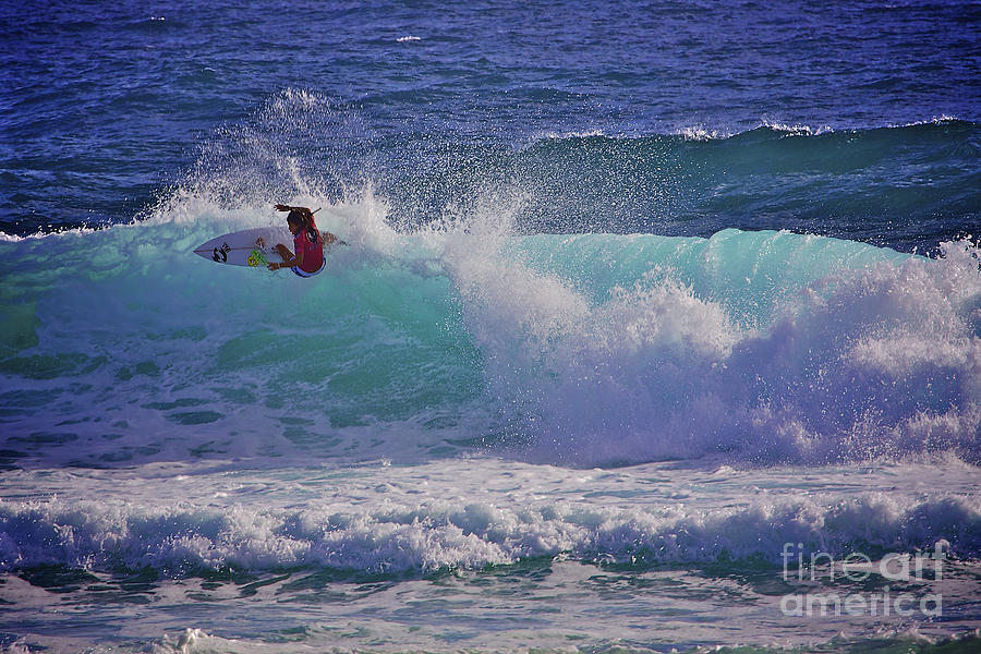 Surfer Girl 1 Photograph by Heng Tan Pixels