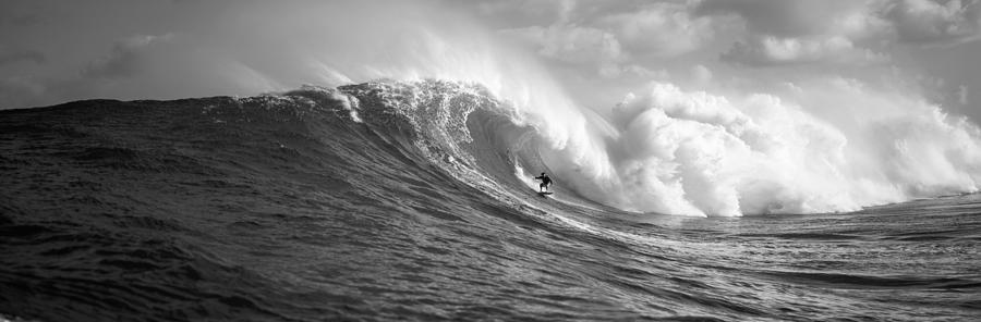 Surfer In The Sea, Maui, Hawaii, Usa Photograph by Panoramic Images