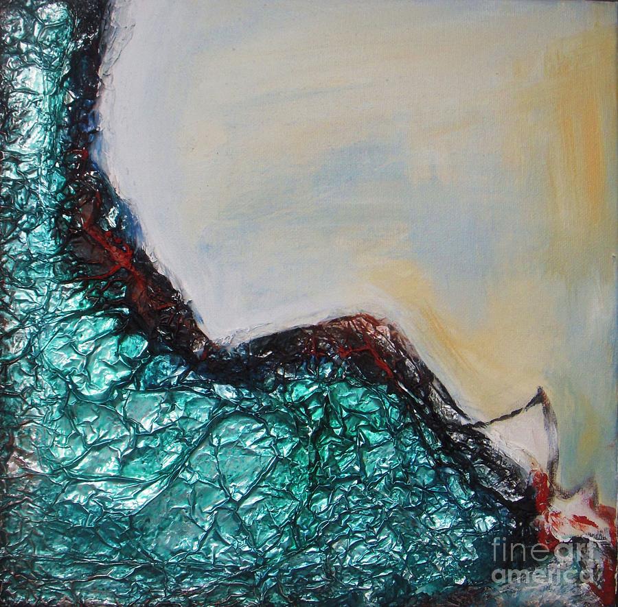 Abstract Painting - Surfing 1 by Vesna Antic