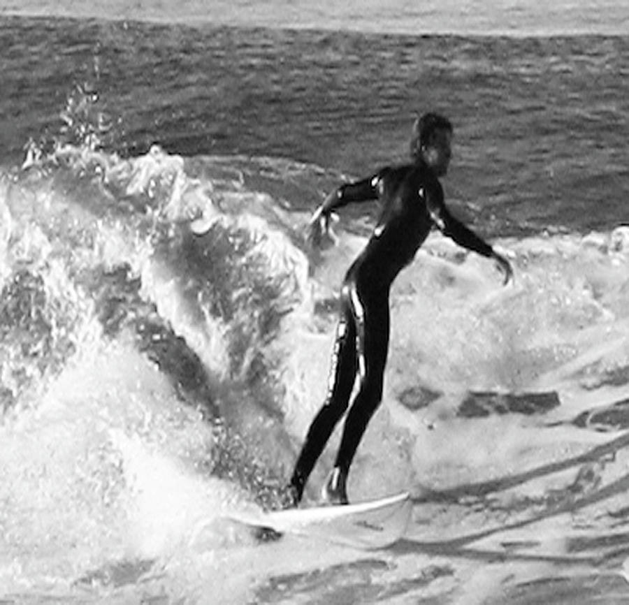 Surfing Poise  Photograph by Gilbert Artiaga