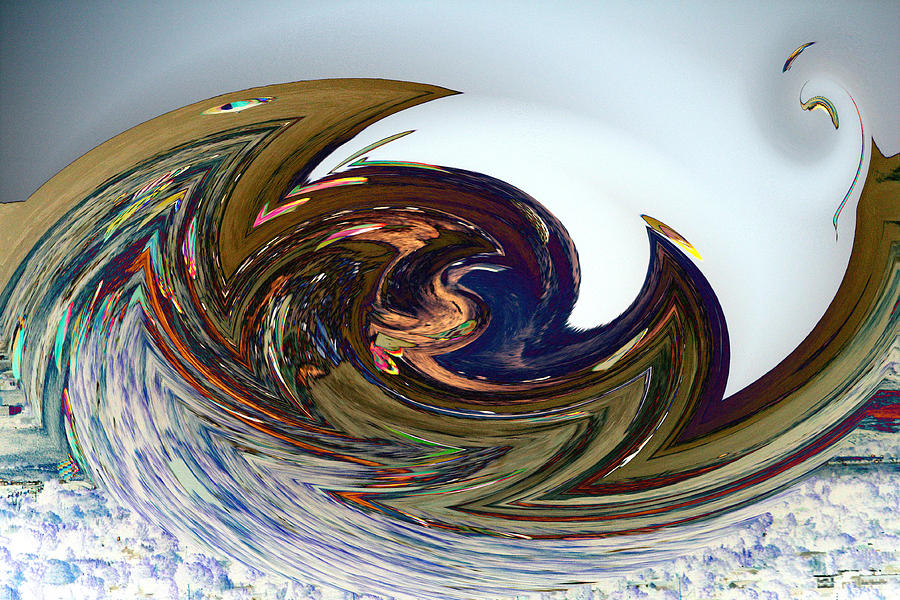 Surfing Digital Art by John Saunders - Fine Art America