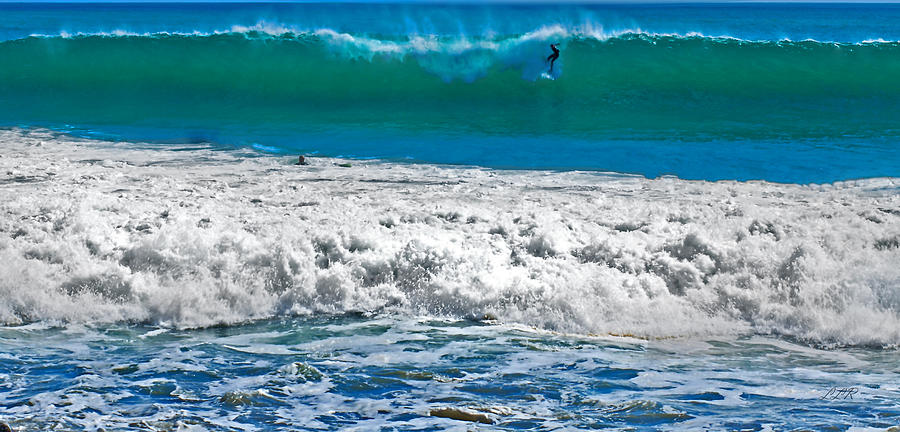 Surfing The Glass Waves Photograph by Linda Romine - Fine Art America