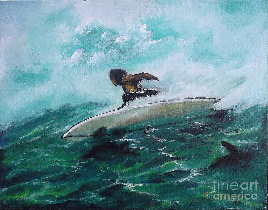 Surfs Up by Donna Chaasadah Surfs Up by Donna Chaasadah