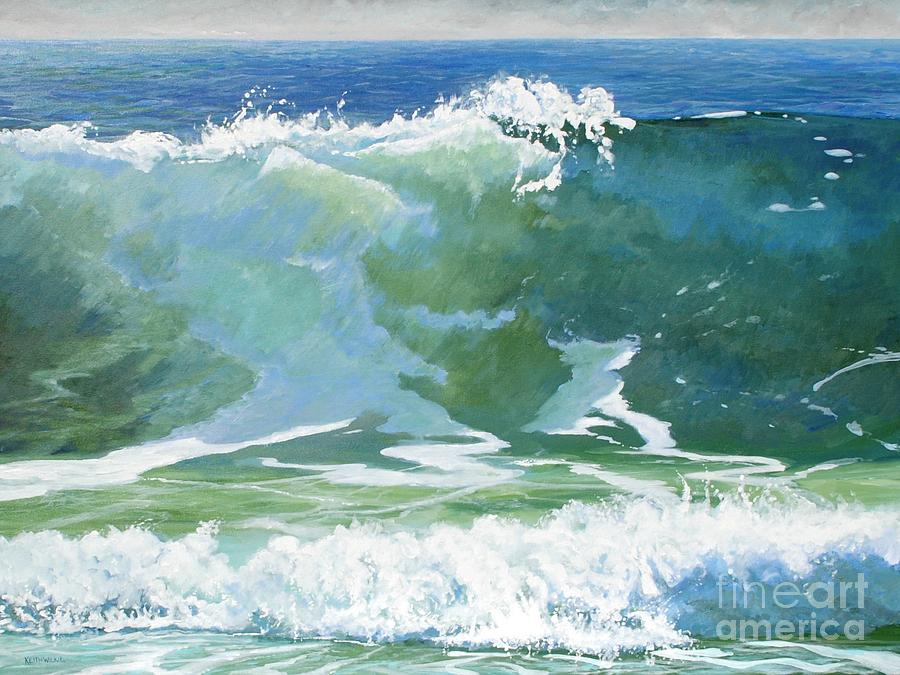 Surfside Painting by Keith Wilkie
