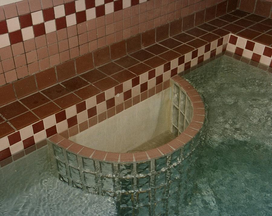Surge Chamber Hot Tub Ceramic Art by Charles Lucas