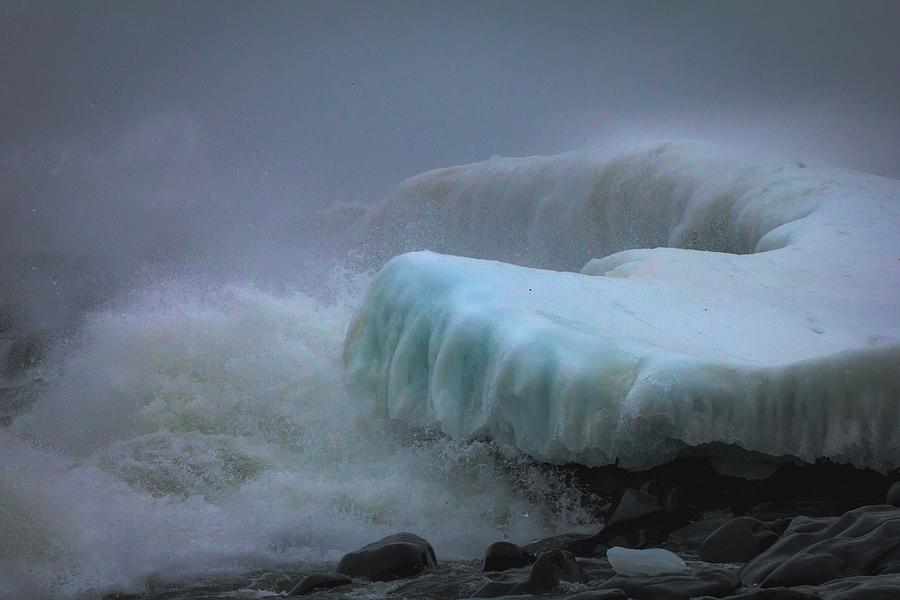 Surging Sea Photograph by Mary Amerman