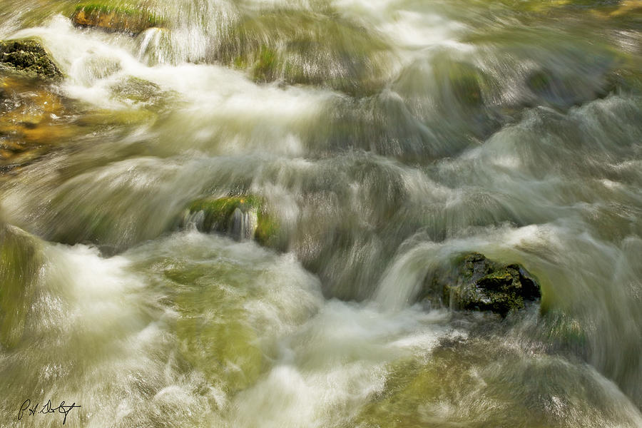 Nature Photograph - Surging Water by Phill Doherty