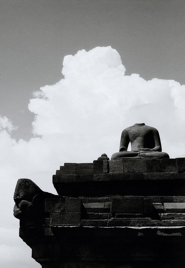 Surreal Buddha Of Borobudur Photograph by Shaun Higson