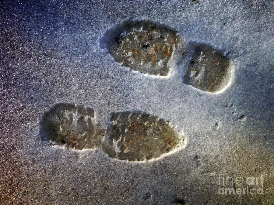 Surreal Footprints Photograph by Dee Flouton