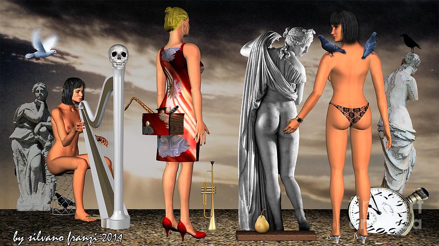Surrealist Envy Digital Art by Silvano Franzi