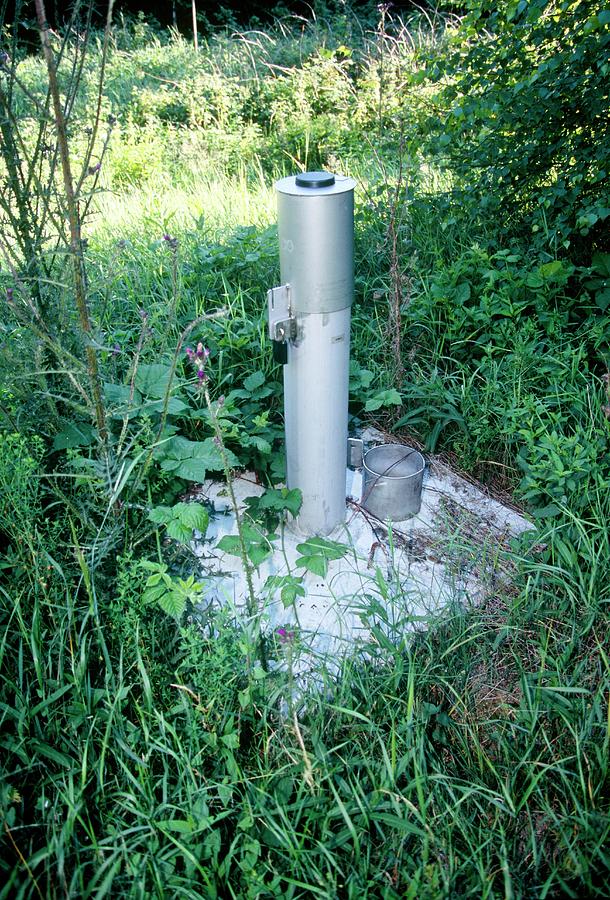Surveying A Site For Radioactive Disposal Photograph by David Hay Jones