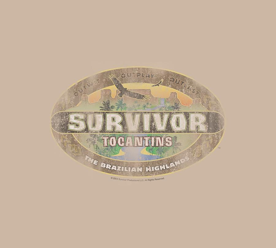 Survivor Digital Art - Survivor - Tocantins Distressed by Brand A