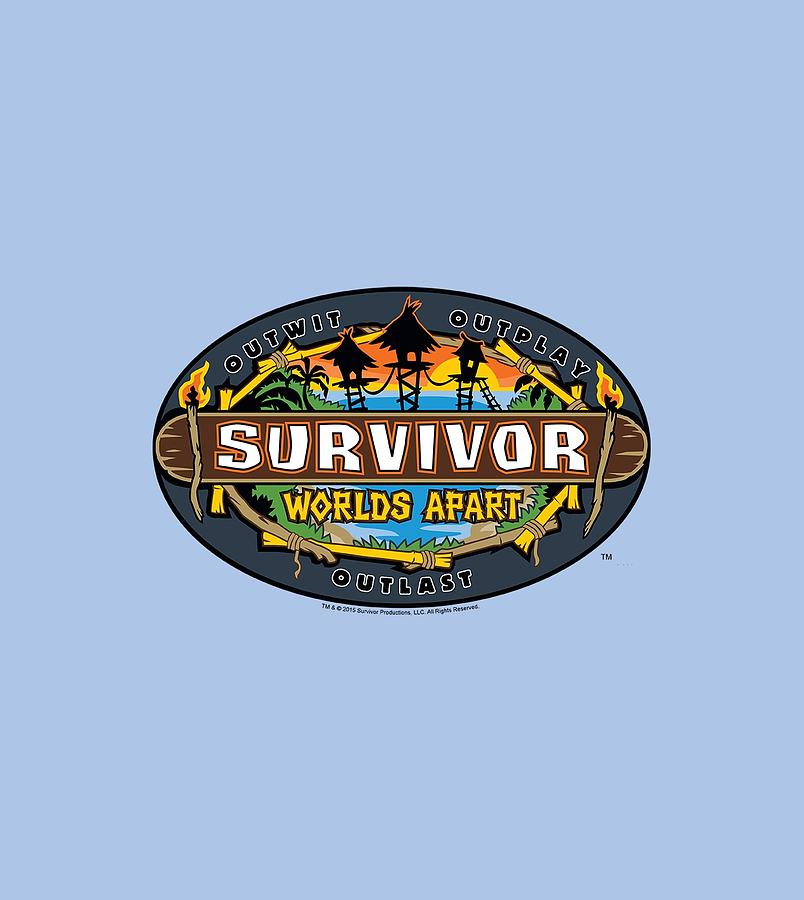 Sunset Digital Art - Survivor - Worlds Apart Logo by Brand A Sunset Digital Art - Survivor - Worlds Apart Logo by Brand A