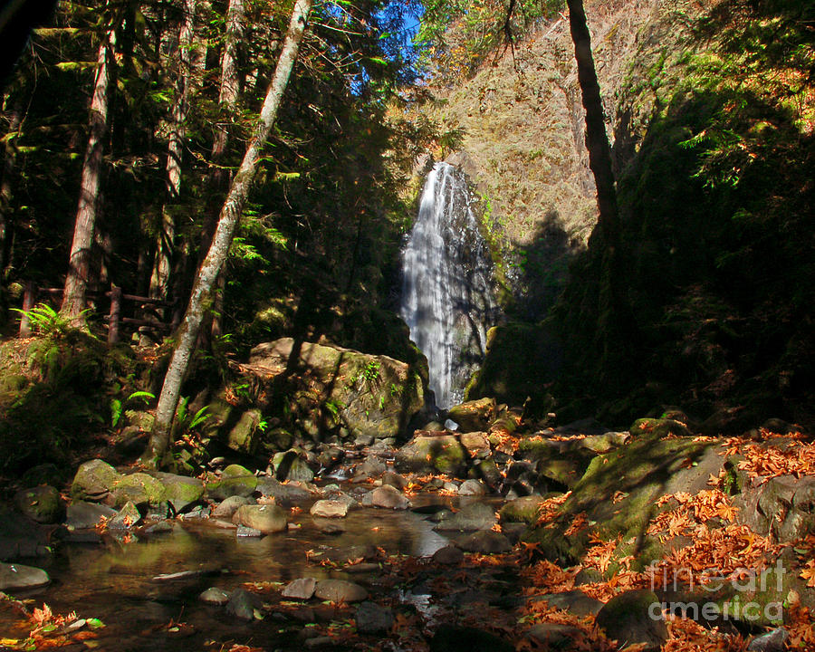 Susan Creek Falls I Photograph by Chuck Flewelling